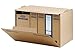 Produktbild ELBA Systemcontainer, 5 Stück, stapelbar, braun