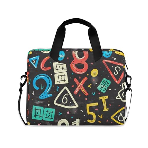 Funda para portátil ALAZA con símbolos matemáticos 13-15.6" miniatura 1