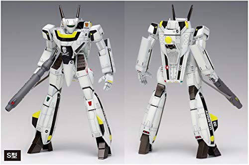 VF-1 Batroid Multiplex Macross Wave 1/100 montage facile sans colle - 4