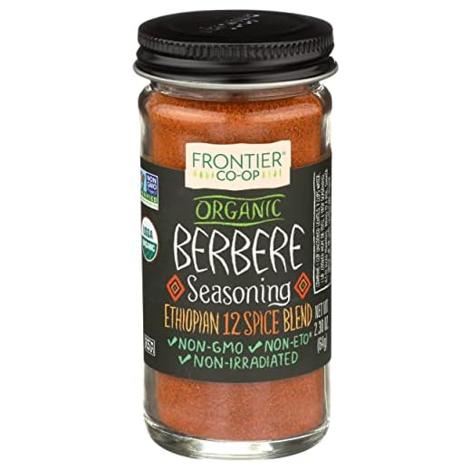 Frontier Berbere Seasoning Organic Bottle, 2.3 Oz