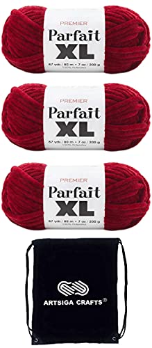Premier Yarns Parfait XL Burgundy 2050-6