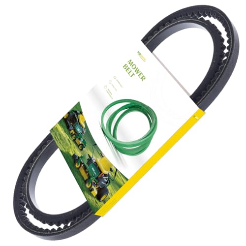 Riodrive 607400 Pump Drive Belt, Heavy Duty Kevlar Cogged V-Belt, Replaces OEM 603907, Compatible with Hustler Raptor SD 52', 54', 60', Raptor SDX, Raptor Limited, 1/2' x 50.75'