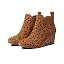 Brown Sugar Tiny Cheetah Printed Suede