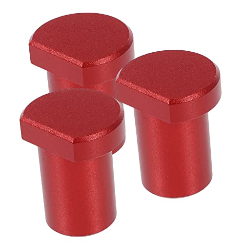 DIYEAH 3pcs 20mm Aluminum Alloy Dog Hole Clamps for Woodworking Workbench Adjustable Table Stopper Workbench Accessories for Planing and Positioning