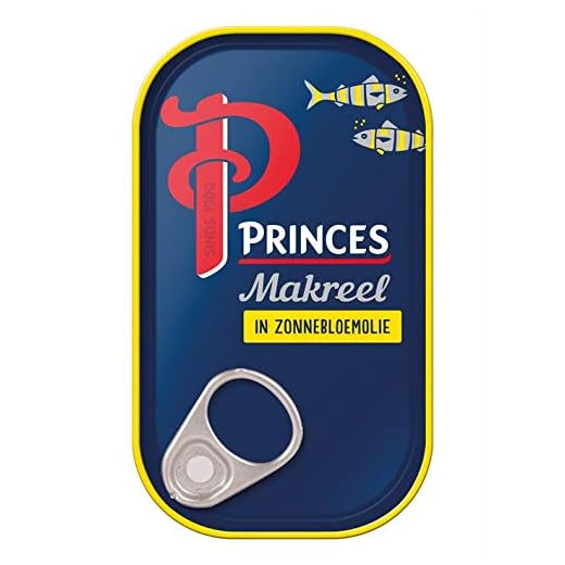 Princes Caballa en Aceite de Girasol 125G