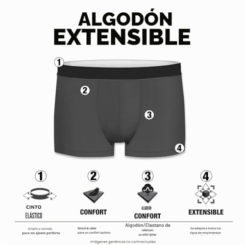 Miniatura 4 de Pierre Cardin Underwear Pc/1/Bc/Pk4 Ropa Interior de Hombres Hombre (Pack de 4)