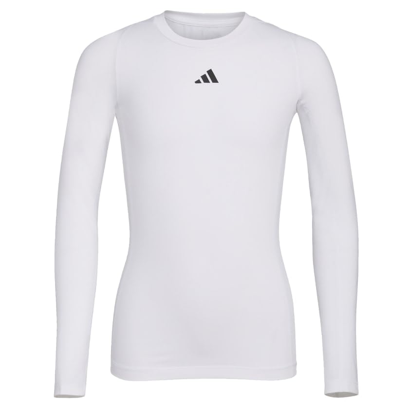 adidas Boys' Moisture Wicking Compression T-Shirt Techfit Athletic Long Sleeve Tee4