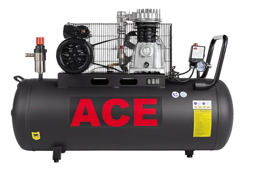 Heavy Duty Electric Air Compressor 200L 350LPM 8 BAR / 115PSI (3HP 2.2KW Garage Workshop)