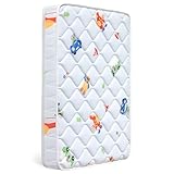 Letmxiu Premium Baby Mattress for Crib and Toddler Bed, 100% Knitted Fabric, Premium Fleece Surface-Hypoallergenic, Soft Breathable, 5