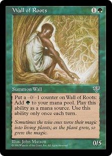 MTG ミラージュ Mirage スターターパック 英語版 1つ Amazon.co.jp: 英語版 ミラージュ Mirage MIR 根の壁 Wall of Roots