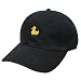 City Hunter C104 Small Duck Cotton Baseball Dad Caps 17 Colors (Black)