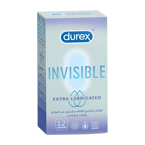 Durex Invisible Extra Thin Condom - Pack of 12