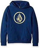 Vordertasche. Volcom Jungen Stone Pullover Fleece Hoodie Kapuzenpulli, Camper blau, X-Large