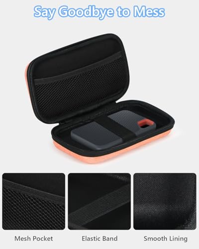Image of Small Carrying Case, Travel Case, Electronic Accessories Organizer