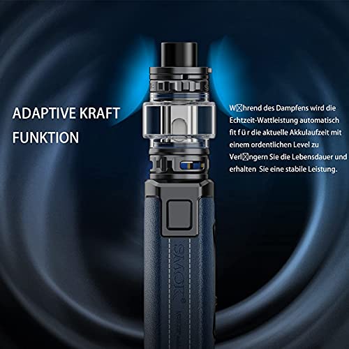 E Zigarette, Smok 230W MORPH 2 KIT mit 7,5 ml TFV18 Verdampfer Tank und 2 * wiederaufladbaren Efest-Batterien… – Bild 6