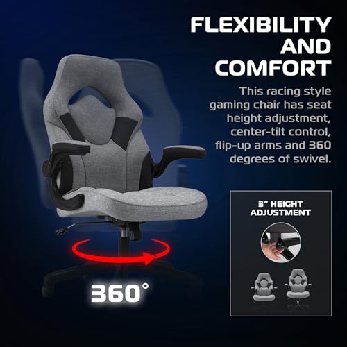 Image of Respawn 3085 Gaming Chair, Ergonomic Office Chair, Headrest, Flip-Up Arms