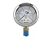 Produktbild MISOL 10 unit Pressure gauge 25Mpa 250bar brass bar, Radial connection, 1/4"