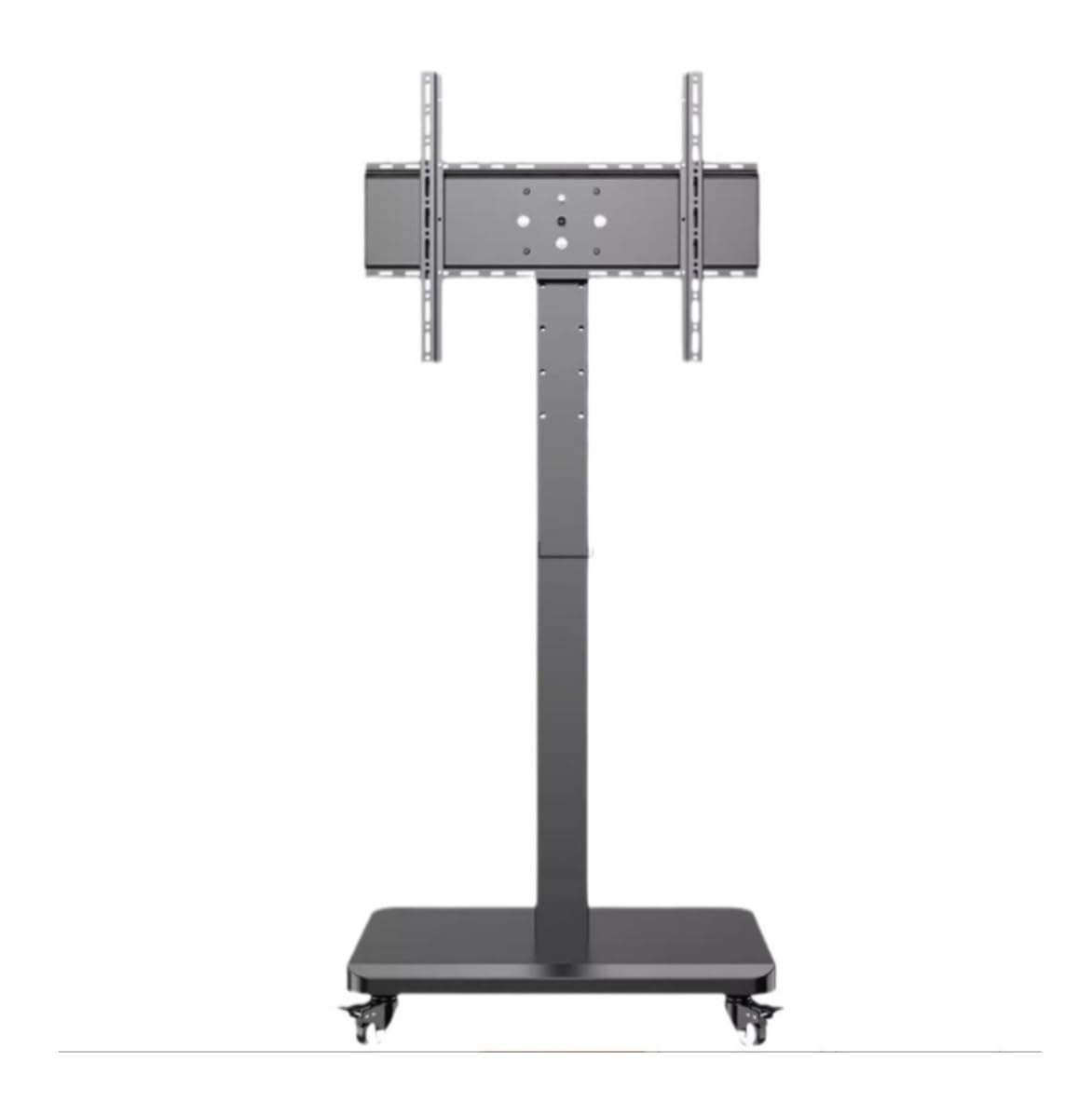 OLSKFUH Tv Stand Television Stands Swivel Tv Stand For 26 To 55 Inch Tvs, With Wheels Mobile Tv Cart Height Adjustable, Holds Up 132Lbs Tv Stands For Living Room, 70 * 43 * 146Cm, Bl,