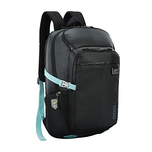 Black Professional Laptop Backpack 30L 