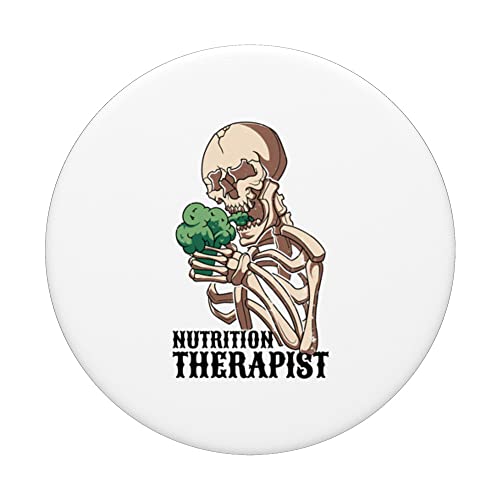 Nutrition Therapist PopSockets Swappable PopGrip, Black - Image 3