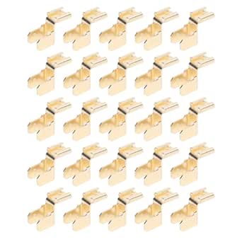 Hicarer 25 Pcs Solderless Quick Disconnect Adapters Non Insulated Wire - View #9