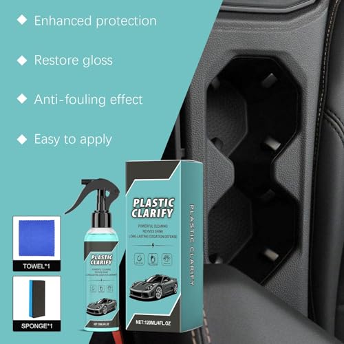 Limpiador y Restaurador Plástico para Auto 120 ml miniatura 6
