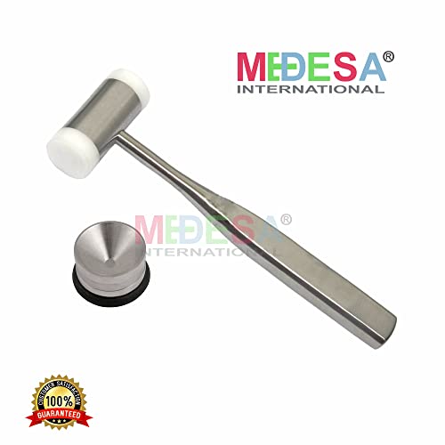 Medesy Dental Implant Bone Graft Kit Concave Tip Osteotome Set With Mushroom Elevators And Mallet Well 14 Pcs Instruments Set By Medesa #TOP3