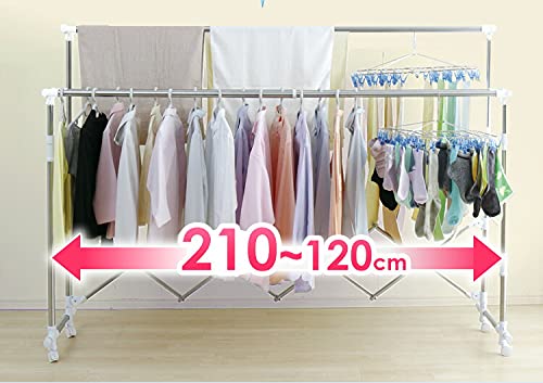 Amazon.co.jp : 物干し 室内 布団干し あす楽対応 室内布団も干せる多