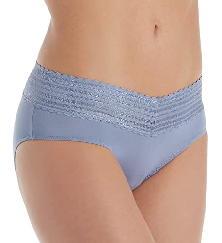 Image of Warner's womens No Pinching No Problems Dig-free Comfort Waist With Lace Cotton Hi-cut Rt2091p