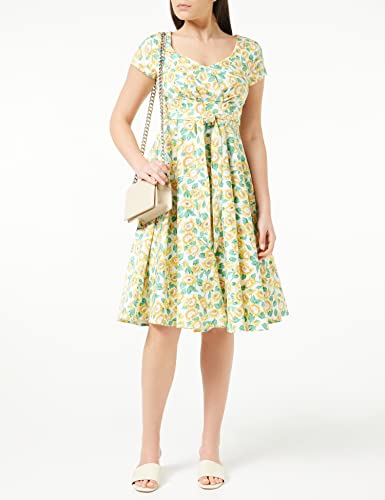 Joe Browns Happy Days Sunflower Dress Yellow, 10 - Image 2