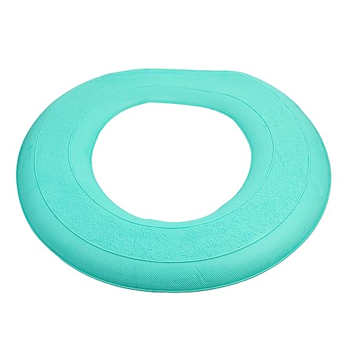 Cabilock Eva Self-Adhesive Toilet Seat Cover Gel Toilet Seat Pad Decorative Lid Thicken Ring