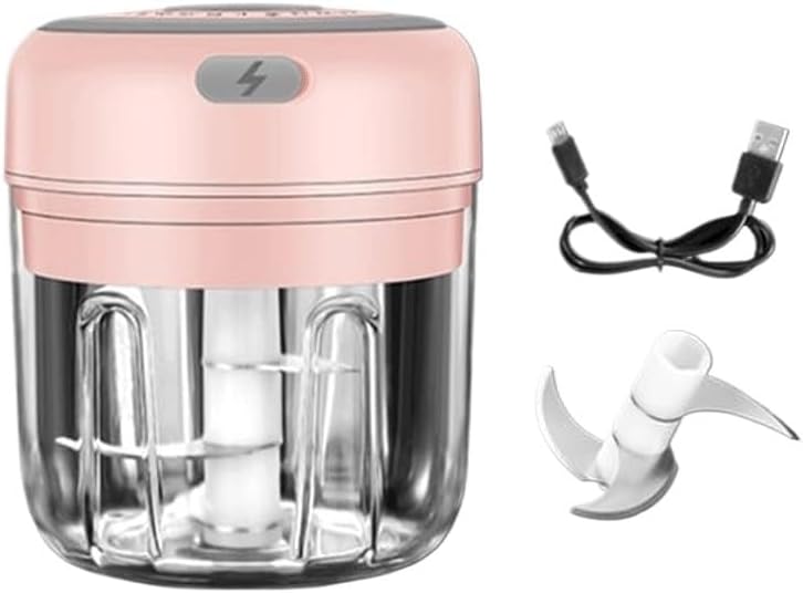 Electric Garlic Masher Press Vegetable Chili Meat Chopper Machine Kitchen Gadgets