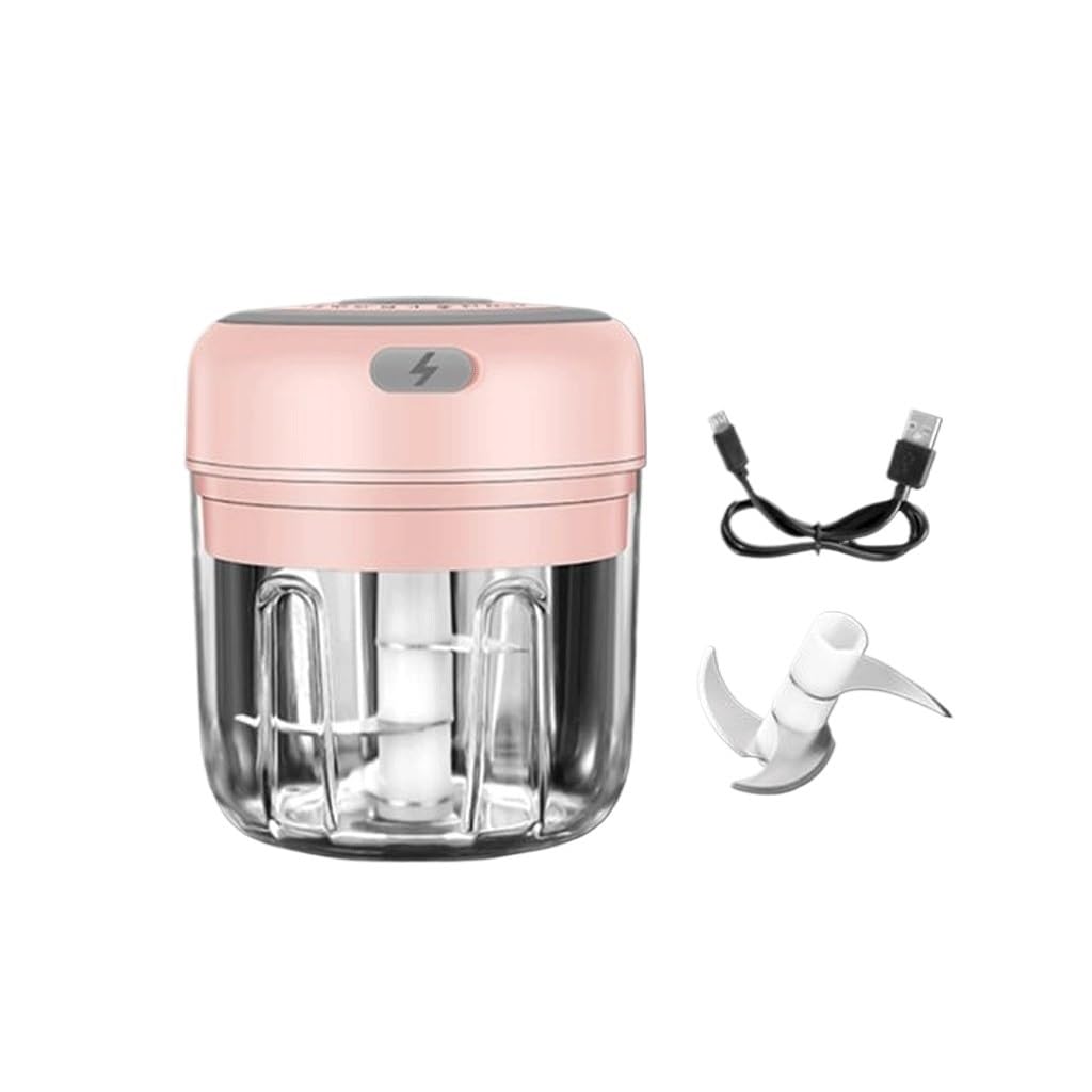 Electric Garlic Masher Press Vegetable Chili Meat Chopper Machine Kitchen Gadgets