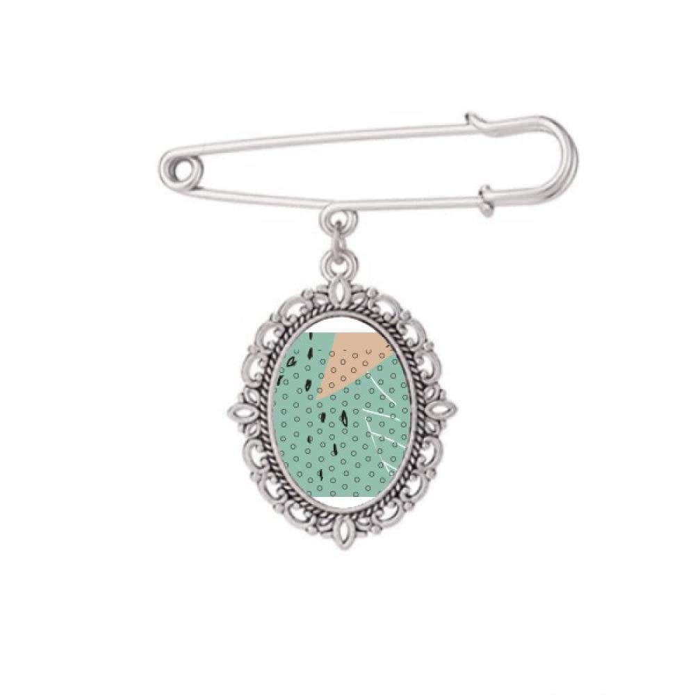 Broche à pois pour robe chemise châle accessoire mode M - 5