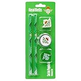 Pack Regalo Escolar Infantil Real Betis Balompié | Set de Papelería Oficial del Betis con Lápices, Goma y Sacapuntas | Material Escolar Verde y Blanco | Regalo Ideal para Niños y Aficionados