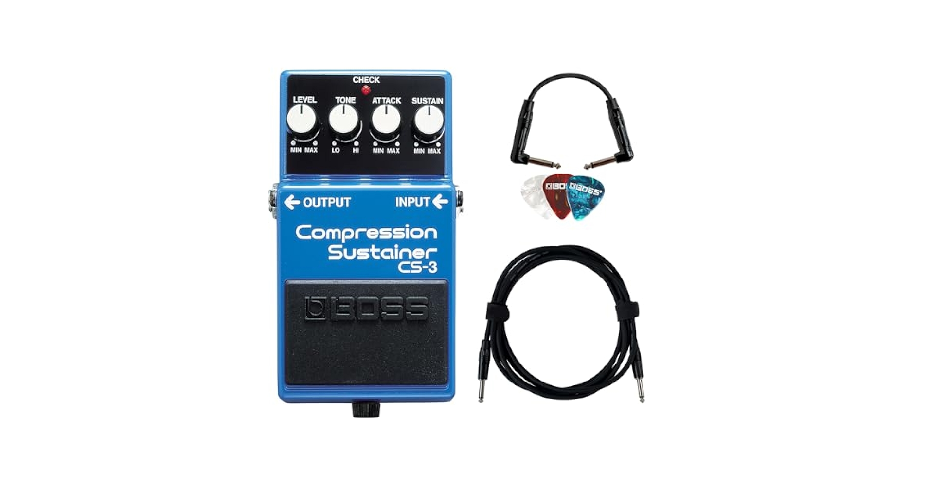 Amazon.com: Boss CS-3 Compressor/Sustainer Bundle with