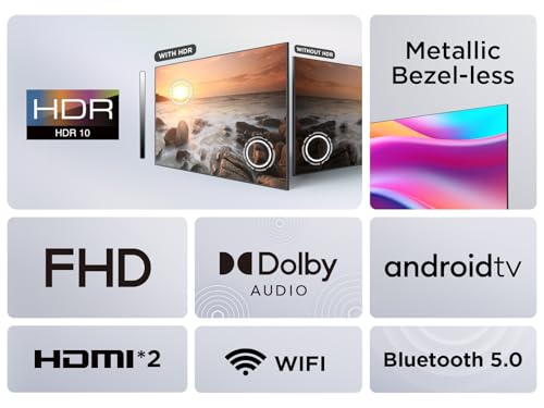 TCL 40S5401A, 40 Zoll Fernseher, FHD, HDR smart TV unterstützt bei Android TV (Kindermodus, Dolby Audio, kompatibel mit Google Assistant) – Bild 4