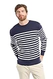 Armor Lux Herren Marin "Groix" Homme Pullover, Blau (6tq Navire/Milk 6tq), M EU