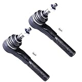SCITOO 2-PC SET Front Suspension Tie Rod Kit - Fit For Dodge Ram 1500 For Dodge Ram 2500 For Dodge Ram 3500 Inner Tie Rod End Outer Tie Rod End