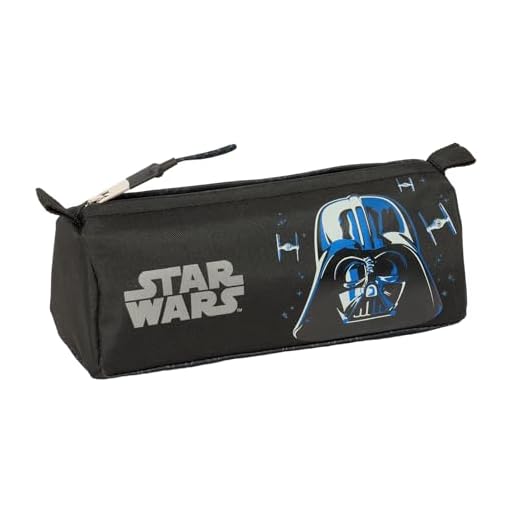 Safta Star Wars Rebellion - Portatodo con Cremallera y Compartimiento, Estuche Infantil, Estuche Niño, Ideal para Niños en Edad Escolar, Cómodo y Versátil, Calidad y Resistencia, 21x7x8 cm
