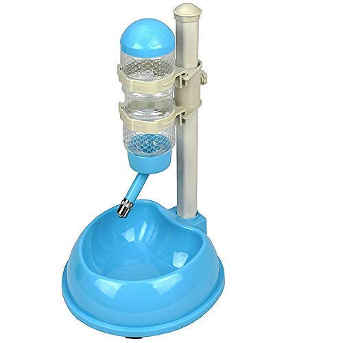 Bebedouro Comedouro automatico para cães e gatos CBR04294 Azul