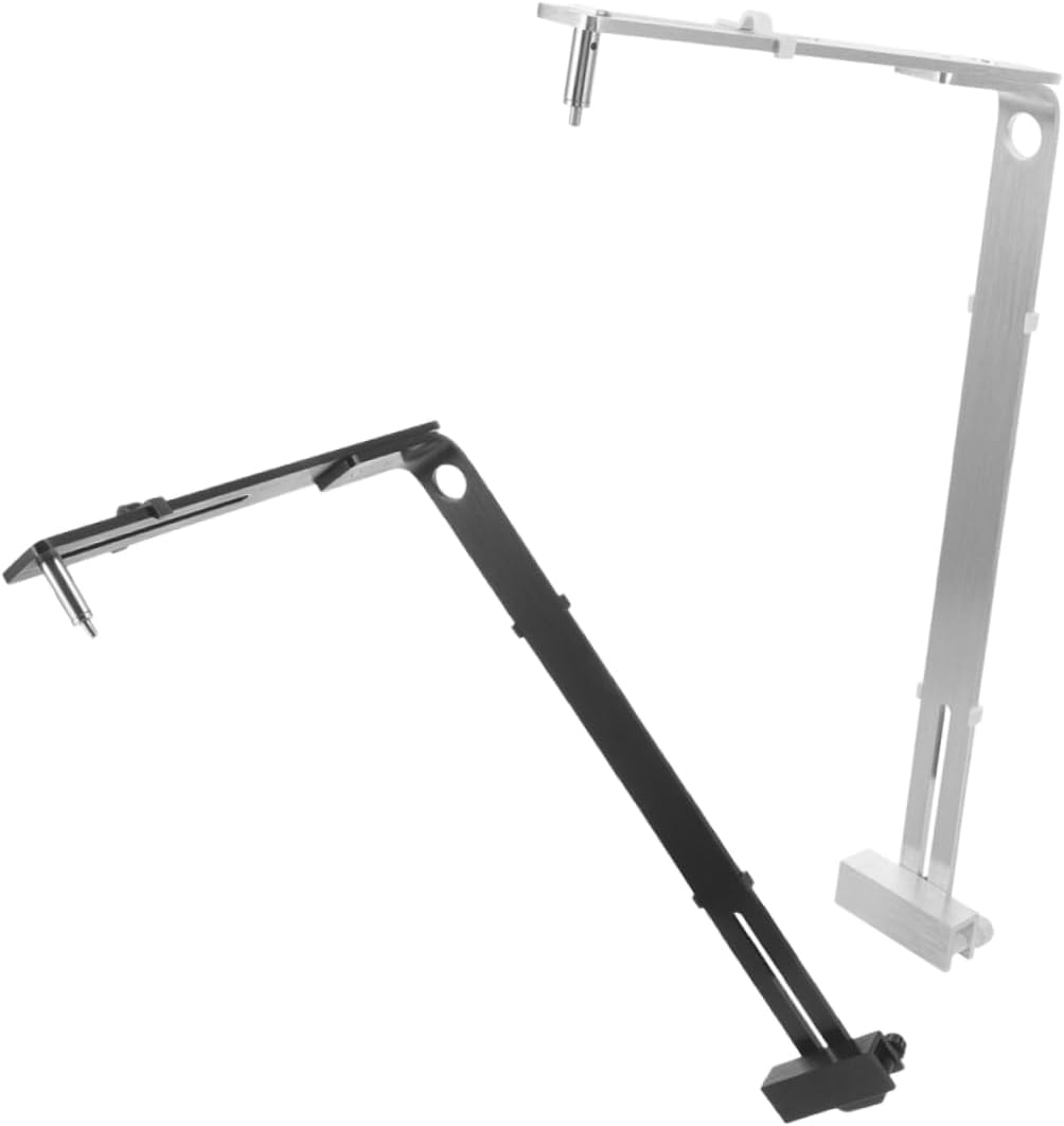 HANABASS 2pcs Fish Tank Light Stand Bracket for Aquarium Lighting Sturdy Support for Fish Tanks Easy to Install Compatible