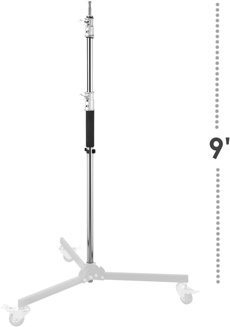 Flashpoint C-Stand Riser Column (9' Silver)