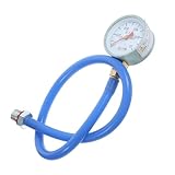 WRITWAA Auspuff Gegendruck Manometer Druckmessgerät Tester Katalysator Verstopfungsdetektor Tragbar für Auto Abgasprüfung