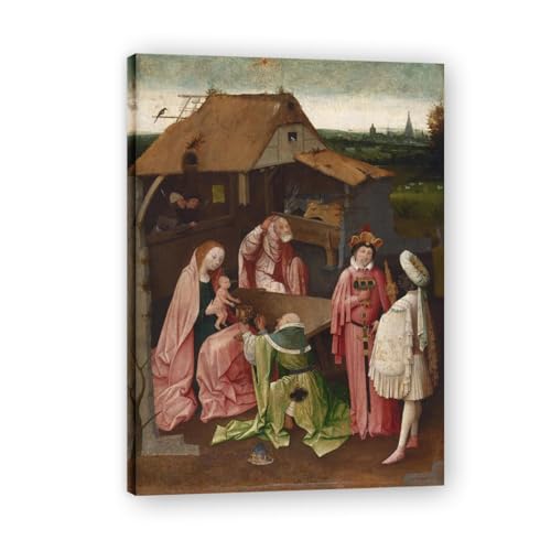 Reproductions tableau sur toile sans titre Hieronymus Bosch cadre interne 50x70cm