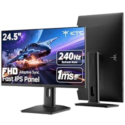 KTC 24.5″ Gaming Monitor (1080p, Fast IPS, 240Hz).