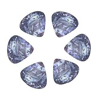 Ensemble de 12 médiators de guitare Arctic Owl pour guitare acoustique, guitare électrique, contrebasse, ukulélé - Les Beatles, Paul McCartney, John Lennon, RIngo Starr, George Harrison Ensemble de 12 médiators de guitare Arctic Owl pour guitare acoustique, guitare électrique, contrebasse, ukulélé – Image 2