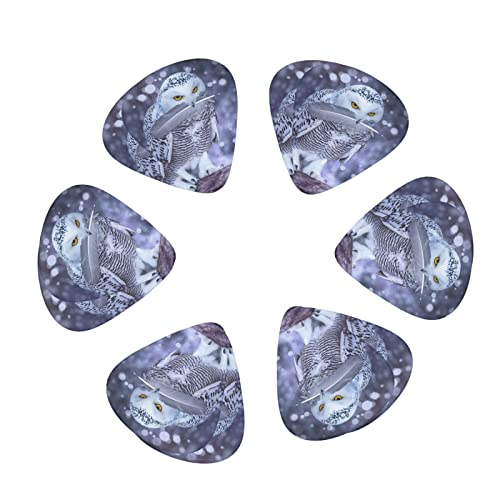 Ensemble de 12 médiators de guitare Arctic Owl pour guitare acoustique, guitare électrique, contrebasse, ukulélé - Les Beatles, Paul McCartney, John Lennon, RIngo Starr, George Harrison Ensemble de 12 médiators de guitare Arctic Owl pour guitare acoustique, guitare électrique, contrebasse, ukulélé – Image 3