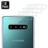Elebase Galaxy S10/S10 Plus Camera Lens Tempered Glass Protector(5 Pack), Anti-Scratch Ultra Thin Transparent Clear HD Camera Lens Protective Glass Protector for Samsung Galaxy S10/S10 Plus