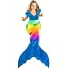 Blankie Tails Mermaid Tail Blanket (Adult/Teen Size) (Rainbow Ombre - New!)